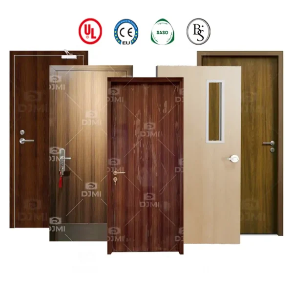 Heat Transfer Fire Rated Steel Door