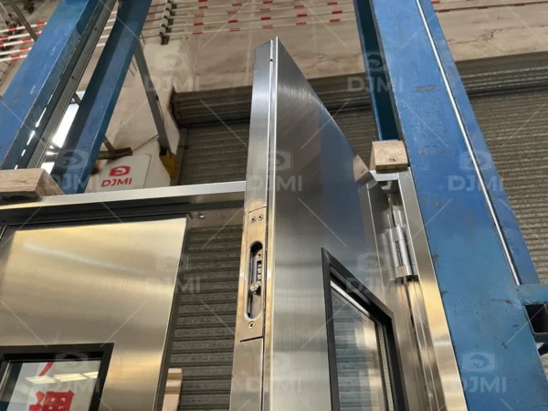 UL BS Fire Rated Stainless Steel Double Door with Window Suitable for Emergency Entrance - 图片 5