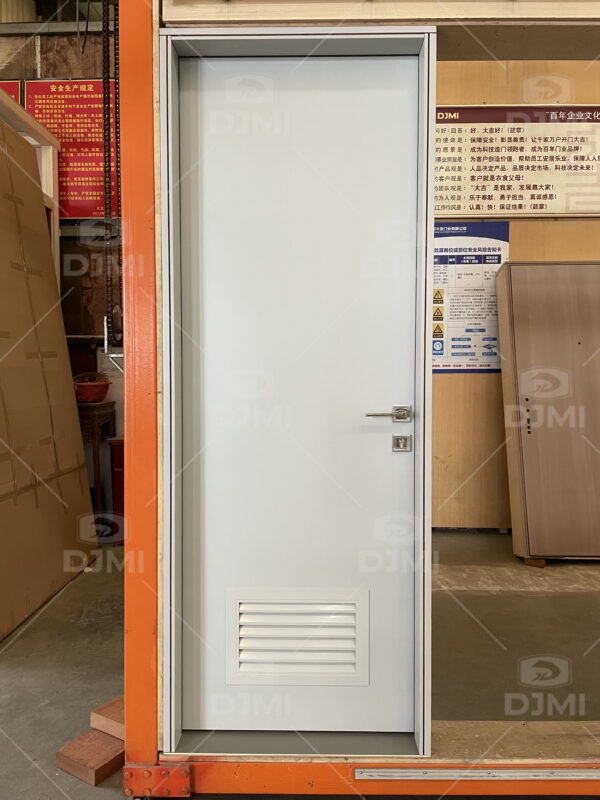 Panel Interior Door Painted Composite Wooden Door Wooden Interior Door With Shutters - 图片 3