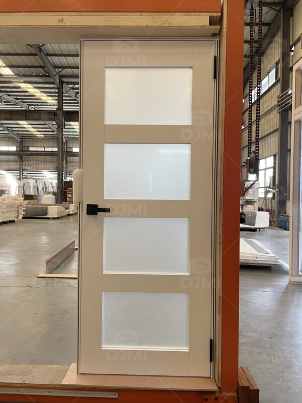 Panel Interior Door Painted Composite Wooden Door Wooden Interior Door Glass - 图片 3