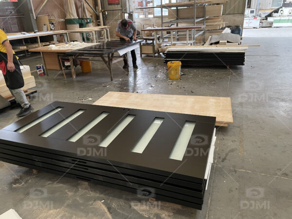 Panel Interior Doors Painted Composite Wood Doors Wooden Interior Doors - 图片 4