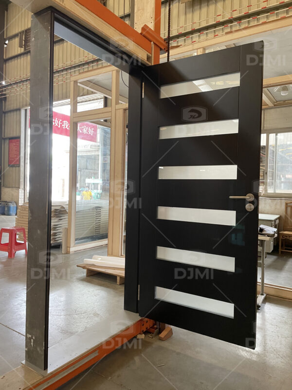 Panel Interior Doors Painted Composite Wood Doors Wooden Interior Doors - 图片 2