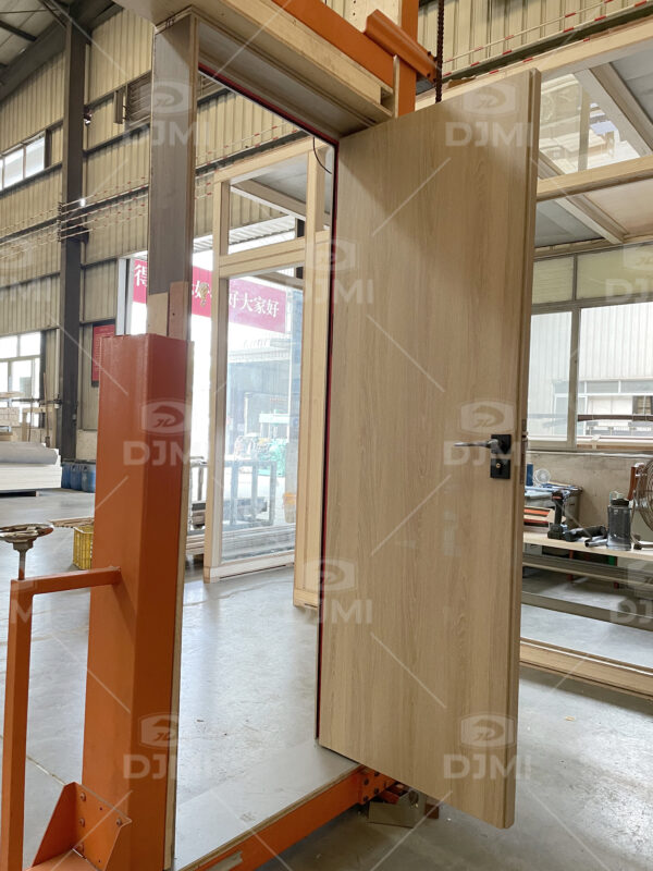 Modern Minimalist Solid Wood Interior Door - 图片 5