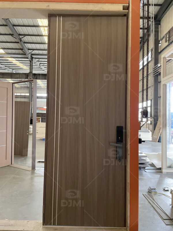 Modern Minimalist Solid Wood Interior Door - 图片 5